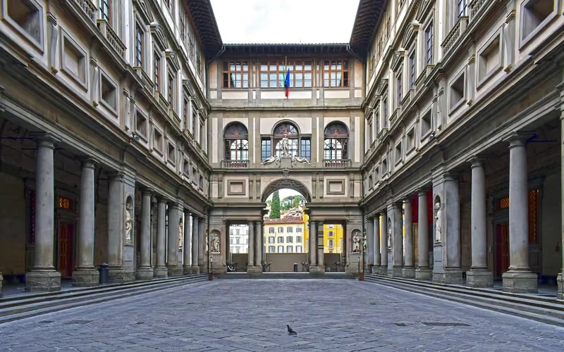 Galería Uffizi, Florencia, Italia